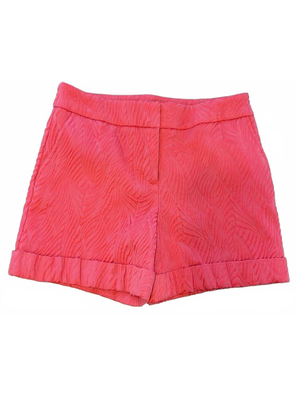 Apt.9 Essentials Womens Cuffed Leg Pink Shorts Size 6